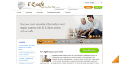 Desktop Screenshot of e-z-safe.com